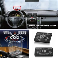 car hud head up display for mercedes benz c class w203 2001 2007 auto electronic accessories obd2 windshield speed projector
