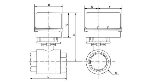 3-ходовой Миниатюрный электромагнитный клапан маленький Электрический