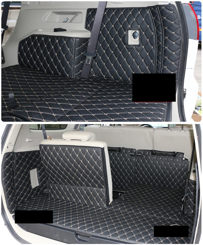 Волокна кожи багажник автомобиля коврик для mitsubishi Challenger mitsubishi Pajero Montero Sport 2008- 2013 автомобильные аксессуары