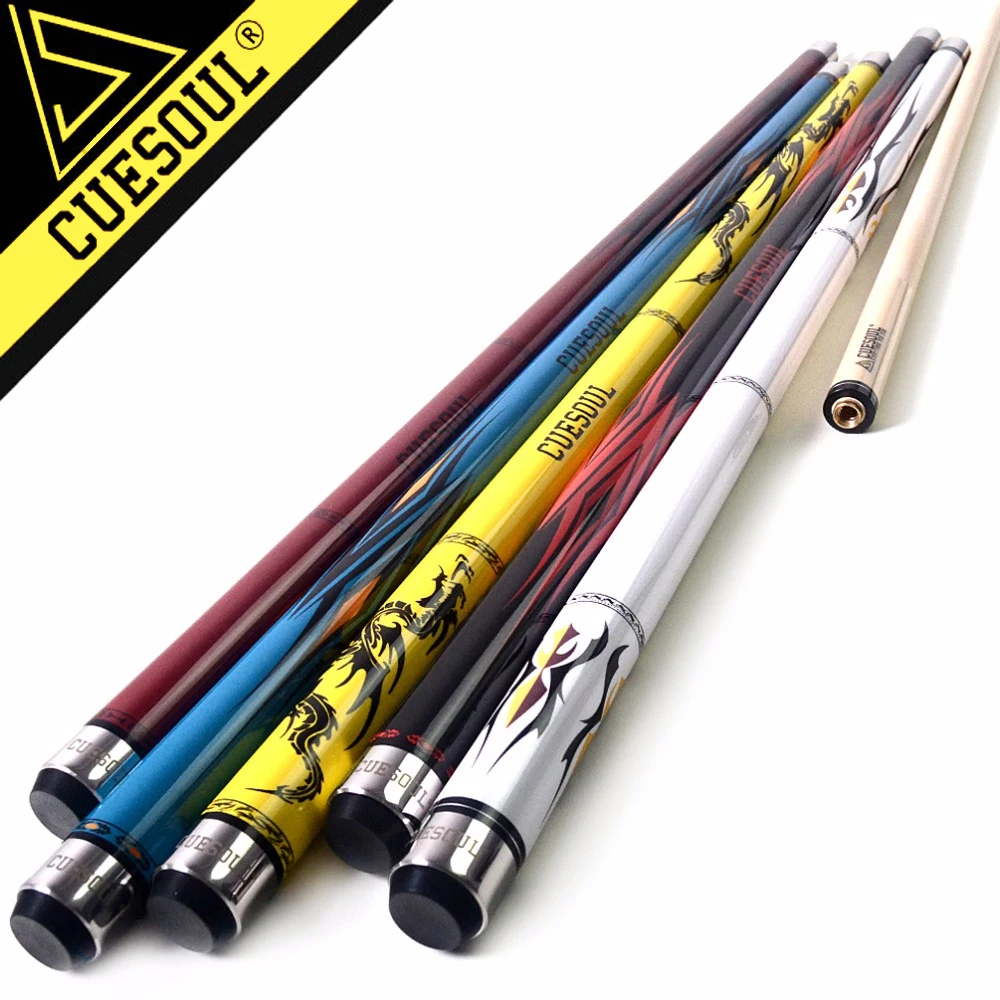 CUESOUL SOOCOO Series 58 &quot19oz 11 5/12 75 мм наконечник кленовый кий для пула Палка Набор с
