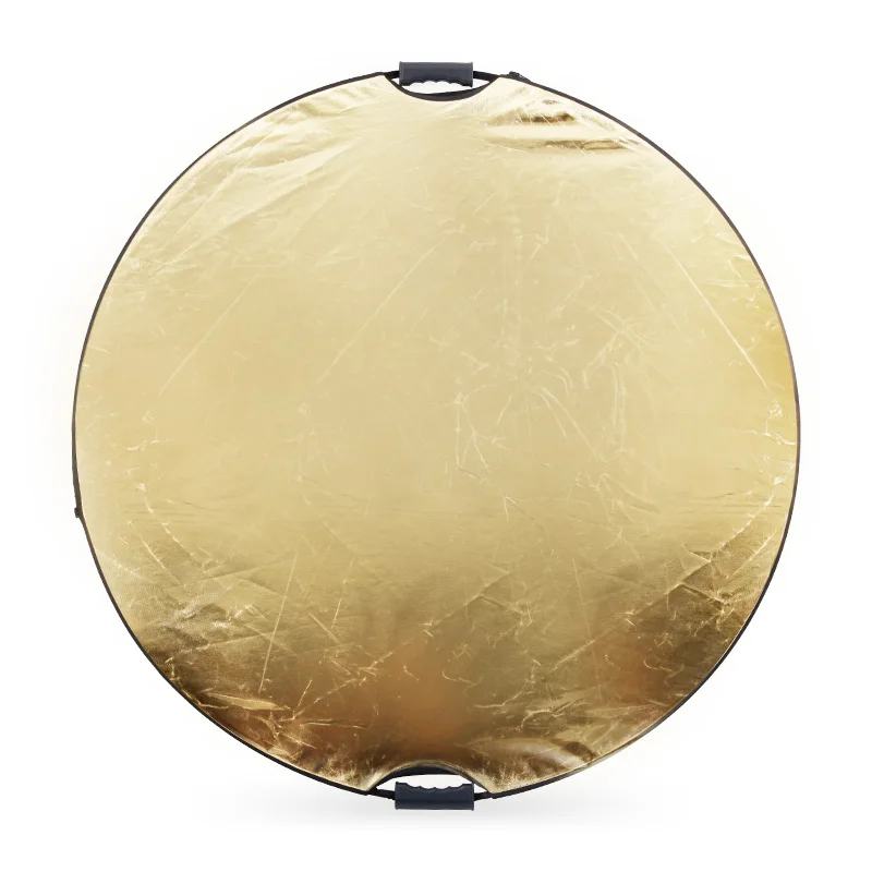 CY 35&quot 110cm 5 in 1 Round Flash Photography Collapsible Multi-Disc Light Reflector for Camera Photo Studio+Zipped Carrying Bag |