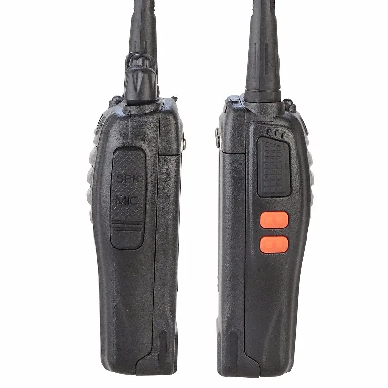 100% Baofeng BF-666s Walkie Talkie 16CH Practical Two Way Radio UHF 400-470MHZ Portable Ham Radio 5W Flashlight Woki Toki