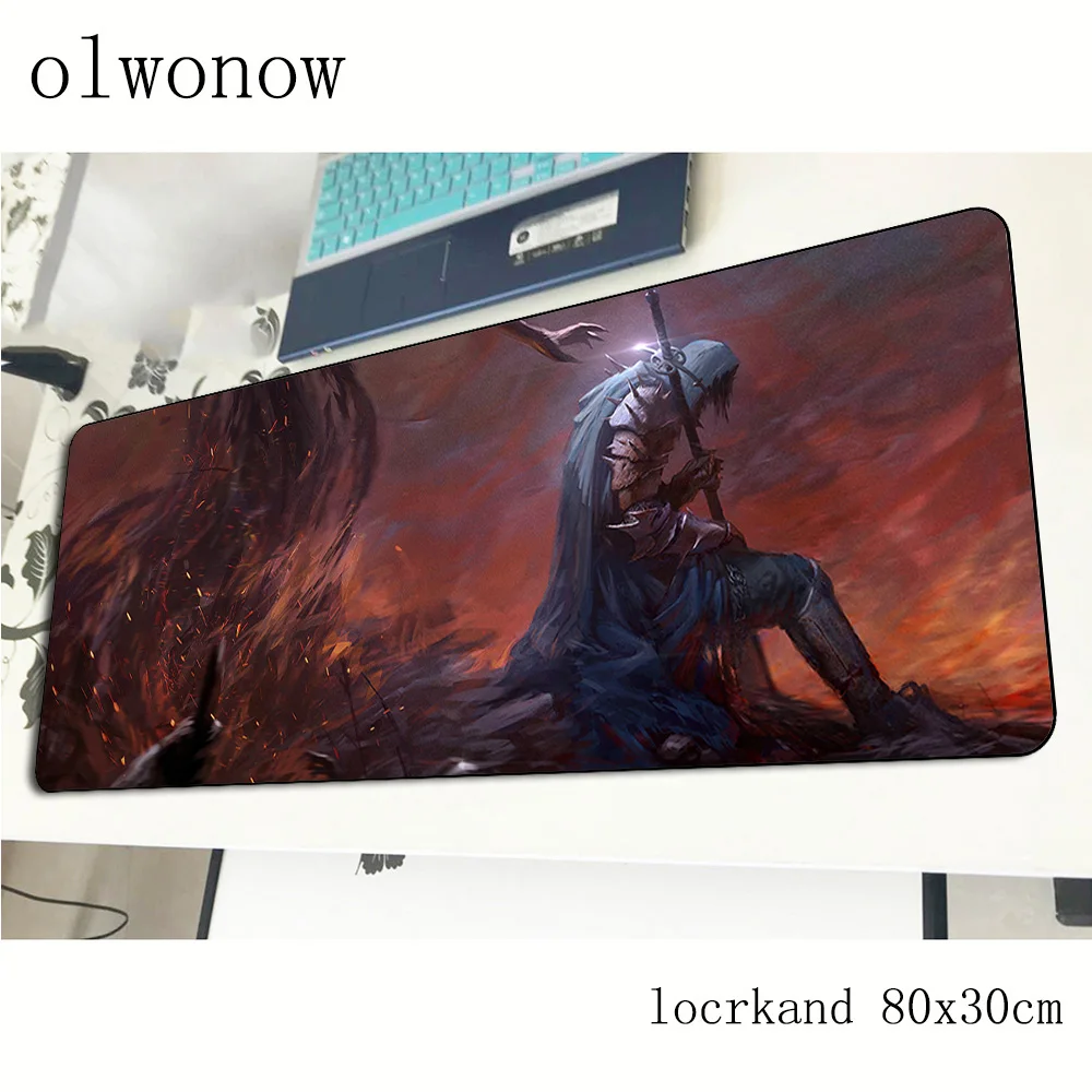 

Dark Souls mousepad 80x30cm large gaming mouse pad big gamer mat best seller game computer desk padmouse keyboard play mats