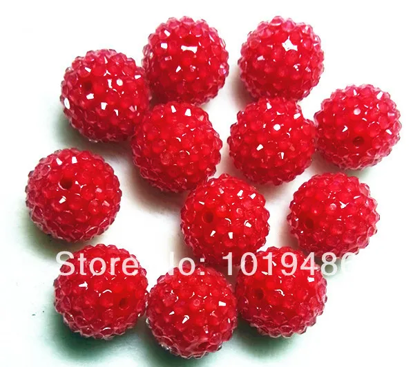 Красный цвет 100 шт./лот 20 мм неоновый Световой Эффект прозрачный искусственный