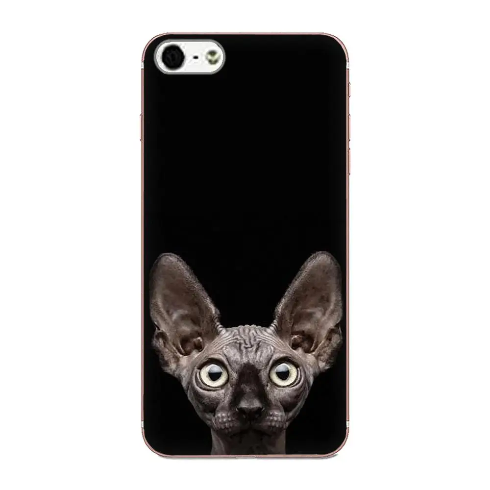 Мягкие чехлы для Xiaomi Note 3 4 Mi3 Mi4 Mi4C Mi4i Mi5 Mi 5S 5X6 6X A1 Max Mix 2 Sphynx Cat Kitty|Чехлы-накладки| |