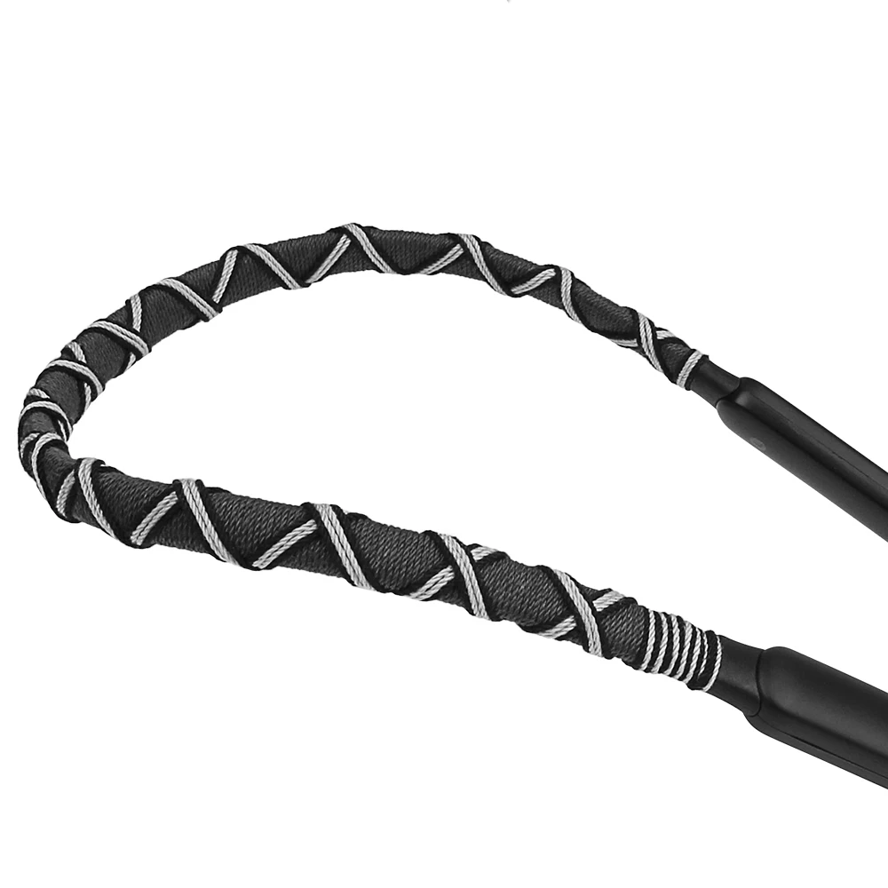 BZ01 тканевые плетеные Bluetooth наушники беспроводные наушники Стандартный браслет наушники с микрофоном для iPhone Adroid
