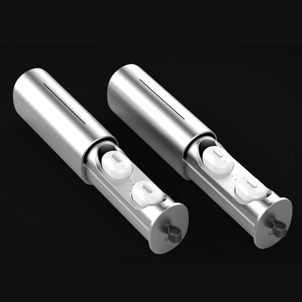 TWS Mini V5.0 Bluetooth наушники 3D настоящие Беспроводные стереонаушники с микрофоном