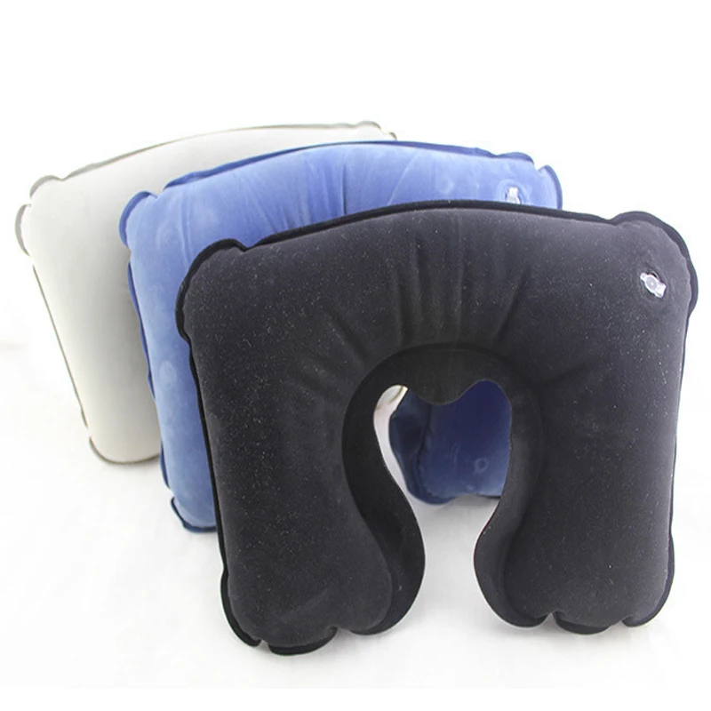 Pillow Neck Car Head Rest Air Cushion for Travel Office Nap Inflatable U Shaped | Автомобили и мотоциклы