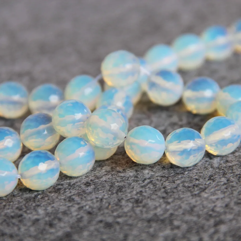 Новинка для ожерелий и браслетов 14 мм натуральный лунный камень sri lanka Круглые