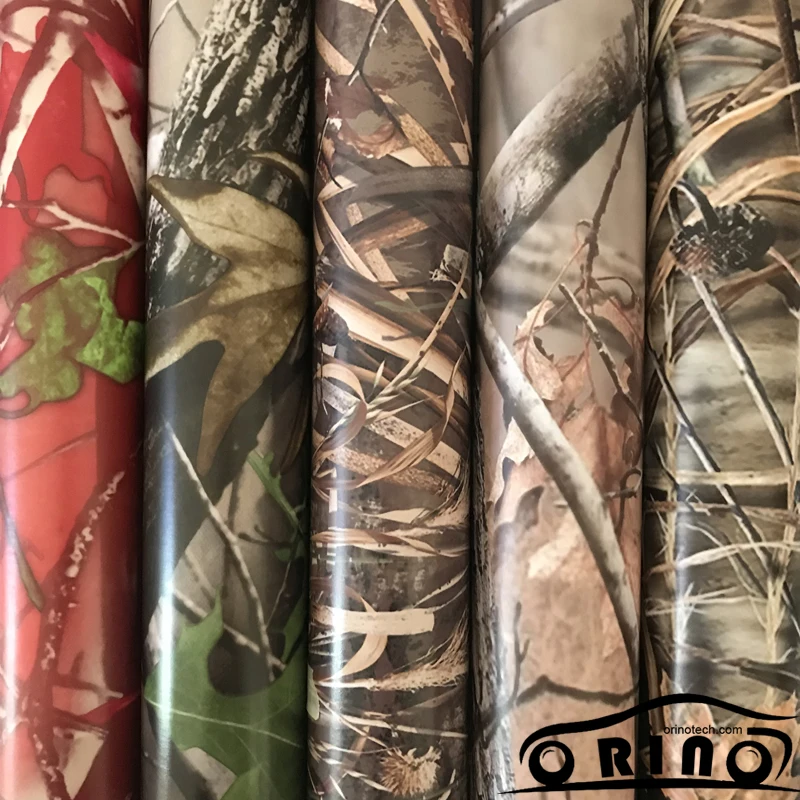 Тень Травы Realtree виниловая пленка ORINO камуфляжная обертка с пузырьков воздуха для