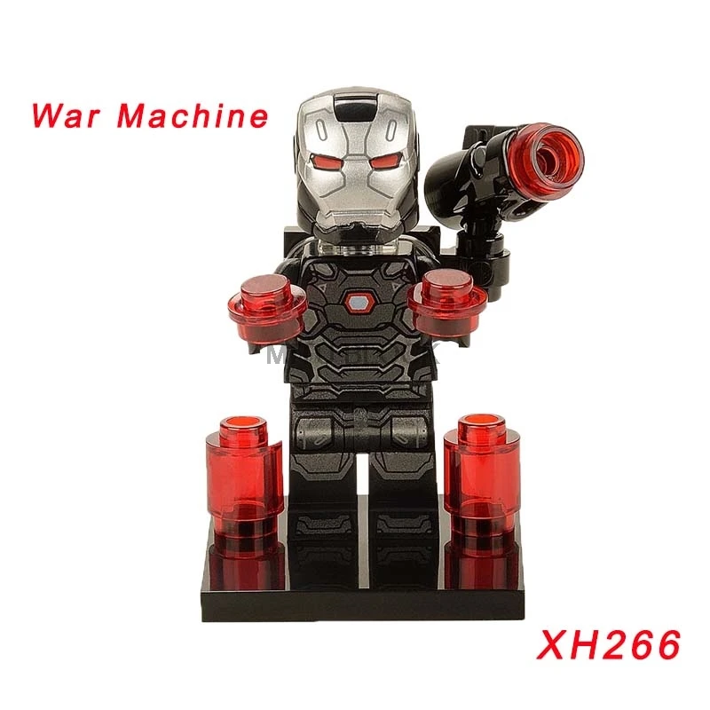 xh266 Фигурки супергероев Marvel, Человек-паук, муравей, Бэтмен, Железный человек, строительные блоки, мини-кубики - Цвет: xh266