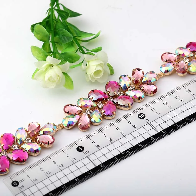 Лидер продаж! Пришивная цепь из горного хрусталя для самостоятельного