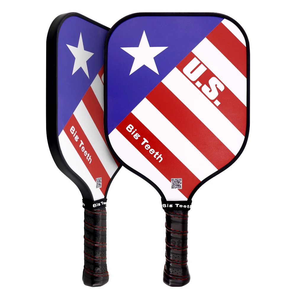 Pickleball Весло графитовое Композитное легкое сотовое ядро углеродное волокно лицо 2