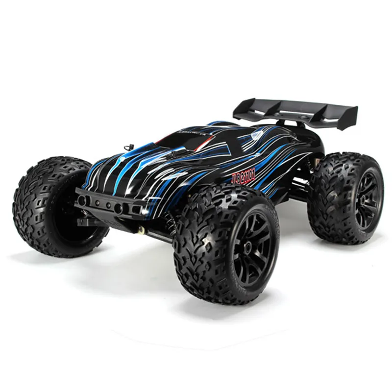 100 км/ч бесщеточный мощный RC Drift Racing Truck 2 4G 1:10 полноприводный водонепроницаемый Buggy