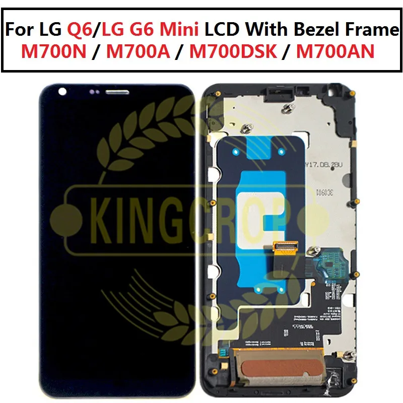 5 ''оригинал для LG Q6 LG-M700 M700 M700A US700 M700H M703 M700Y ЖК-дисплей дисплей + кодирующий