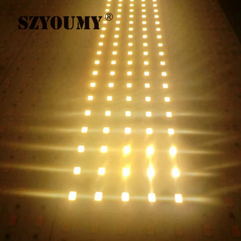SZYOUMY 50 шт./лот см 36 светодиодов 5630 SMD неводостойкая жесткая полоса для шкафа чисто