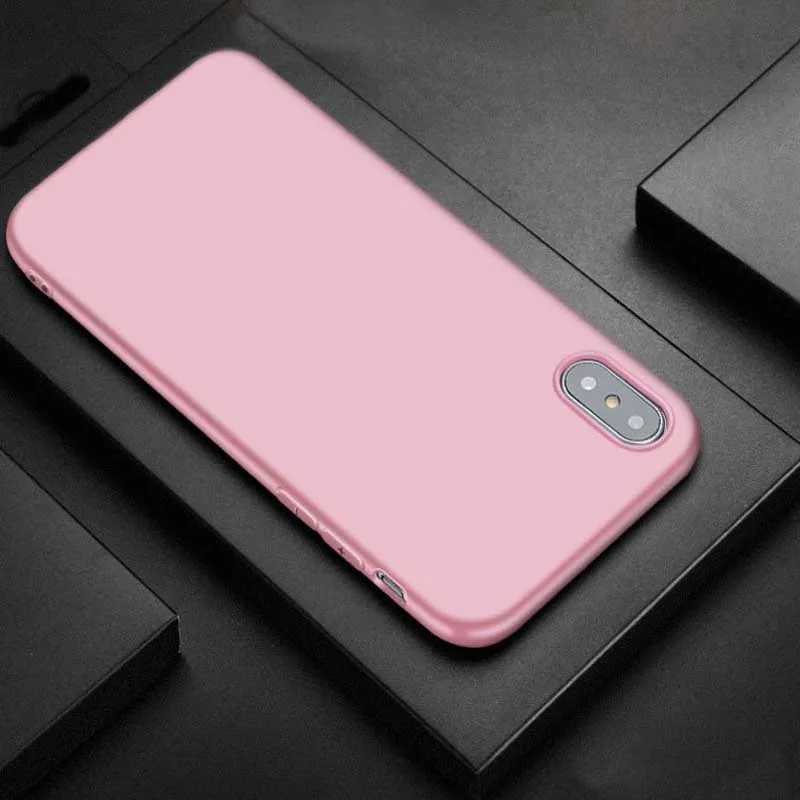 10 шт./лот милый чехол карамельного цвета для iPhone 6 6S 7 8 Plus мягкие силиконовые чехлы