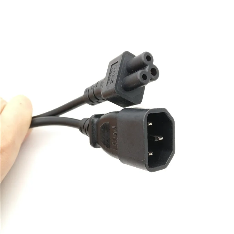 65 см Длина IEC 320 C14 штекер для C5 женский кабель адаптера 3 Pin папа PDU UPS шнур