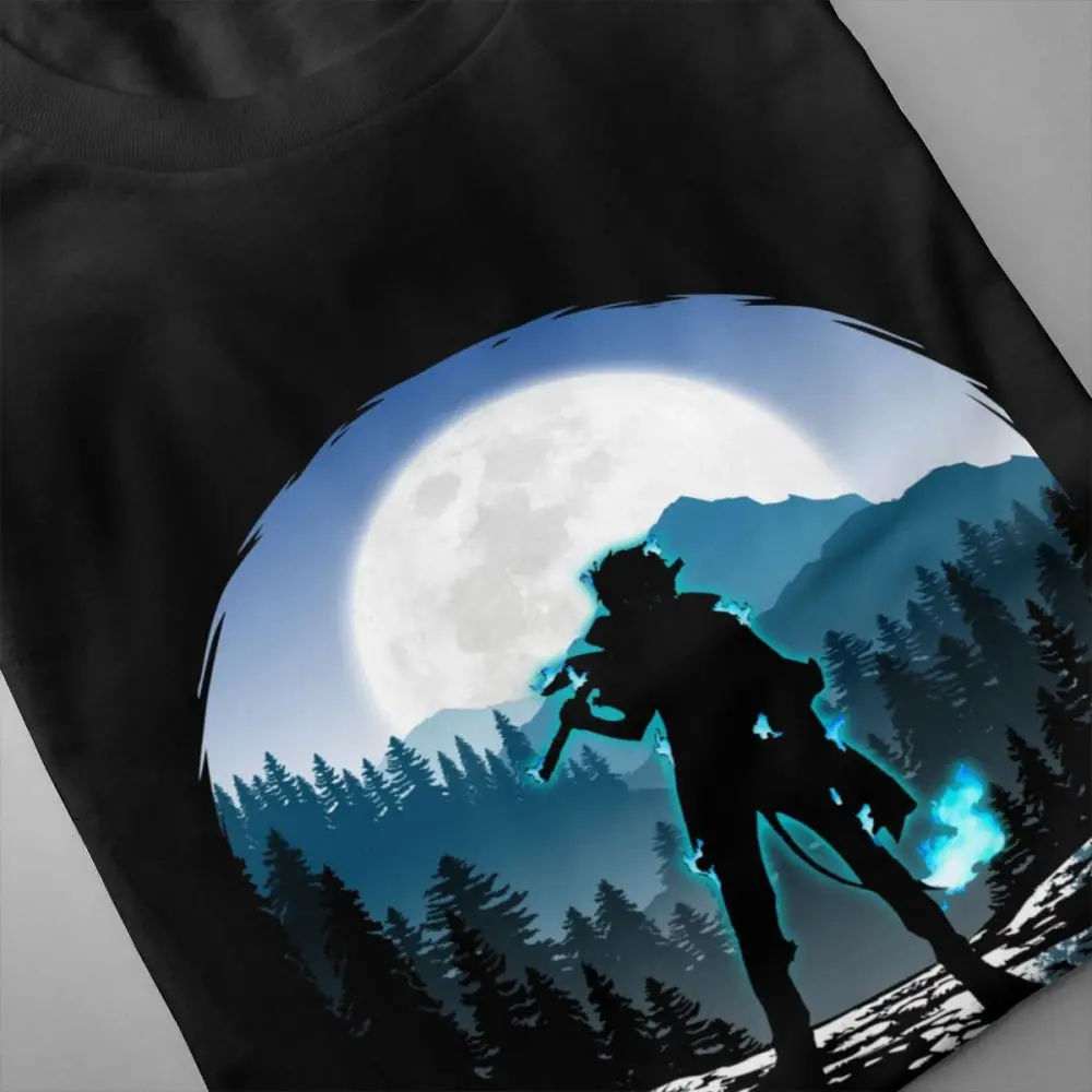 Синяя экзорцисt Рин экзорцисс футболка Новинка винтажный дизайн 100% хлопок