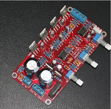 2.1 channel TDA2030A amplifier board Using original and NE5532. | Электроника