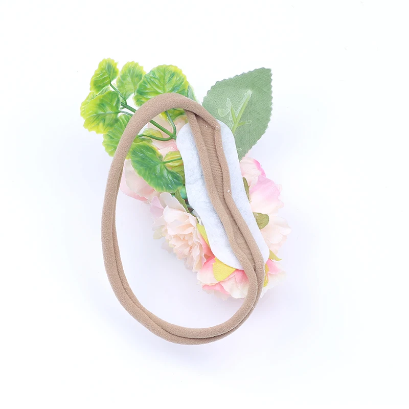 New Ribbon Flower Hairband Newborn Hair bands bohemian festival Headband Kids Accessories for Girls | Детская одежда и обувь