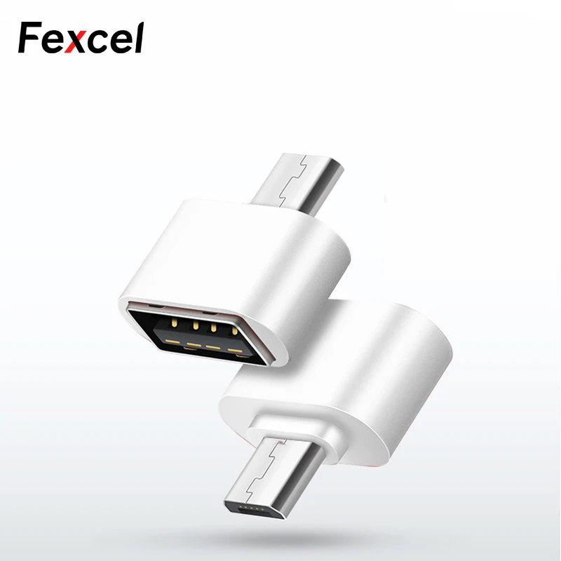 Fexcel Micro USB к 2 0 OTG адаптер для samsung Xiaomi Android разъем мобильного телефона мышь U диск