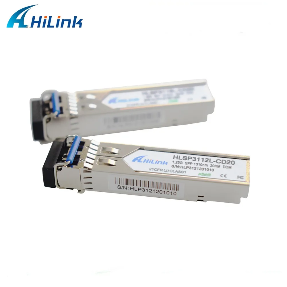 HL-GLC-BX-D/U-10D 1.25G BiDi SFP 10km LC/SC DDM Tx1310/Rx1550 Tx1550/Rx1310 | Мобильные телефоны и аксессуары