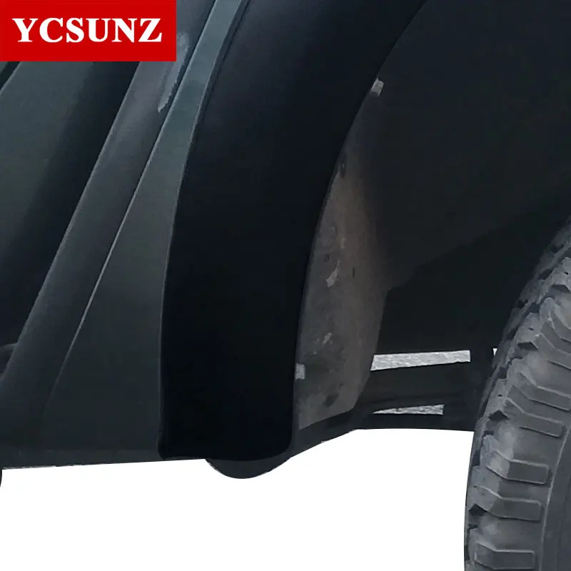 Для Mitsubishi Triton 2006- OEM дизайн крыло вспышка для Mitsubishi L200 автомобильный Стайлинг ABS брызговик автомобильные аксессуары YCSUNZ
