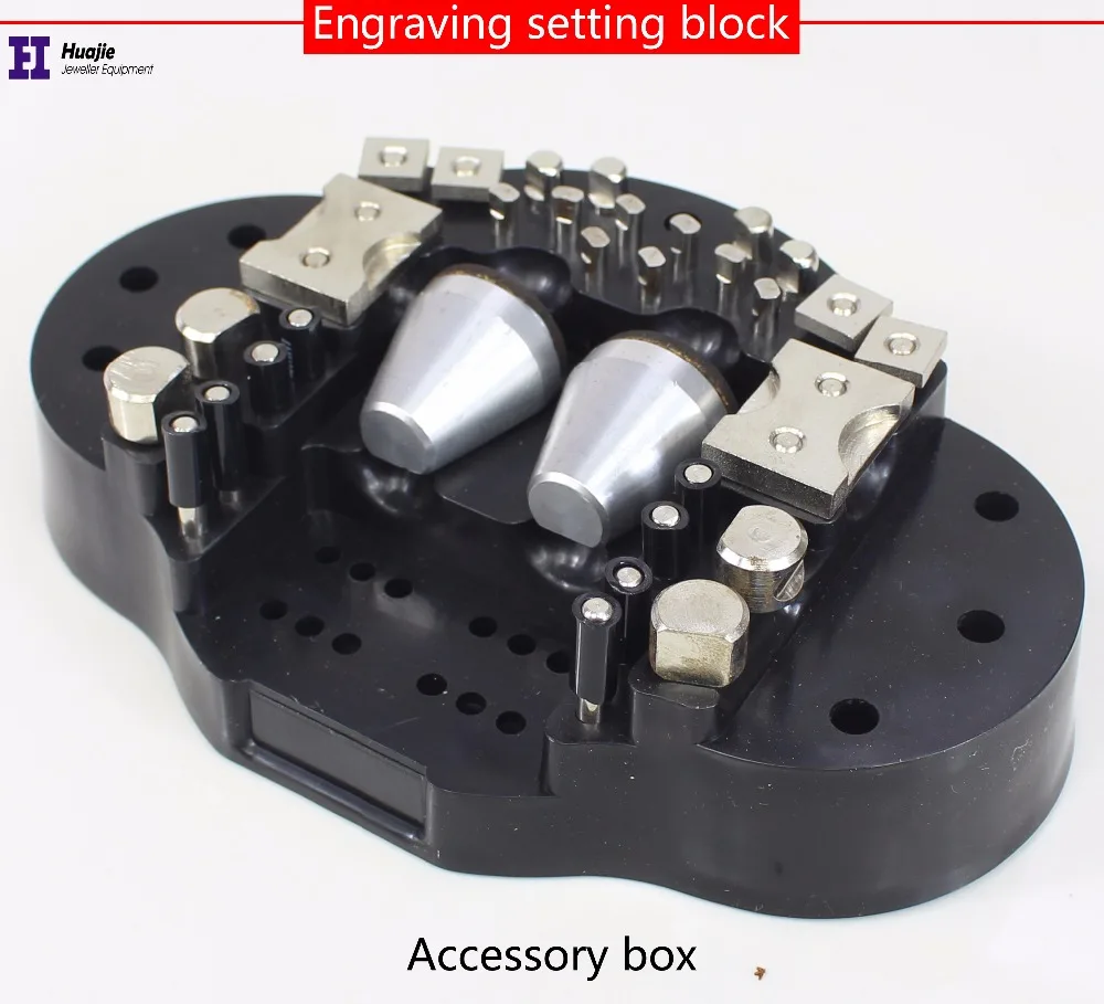 Good Quality Mini Engraving Ball Vise Tool Block Ring Setting Tools Diamond Stone Setting With Full Attachment jewelry maker