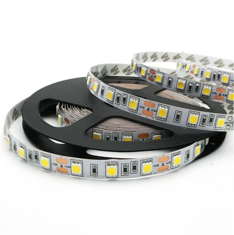 RGB белый теплый R G B Светодиодная лента 5050 SMD 5 м 300 светодиодов Гибкая