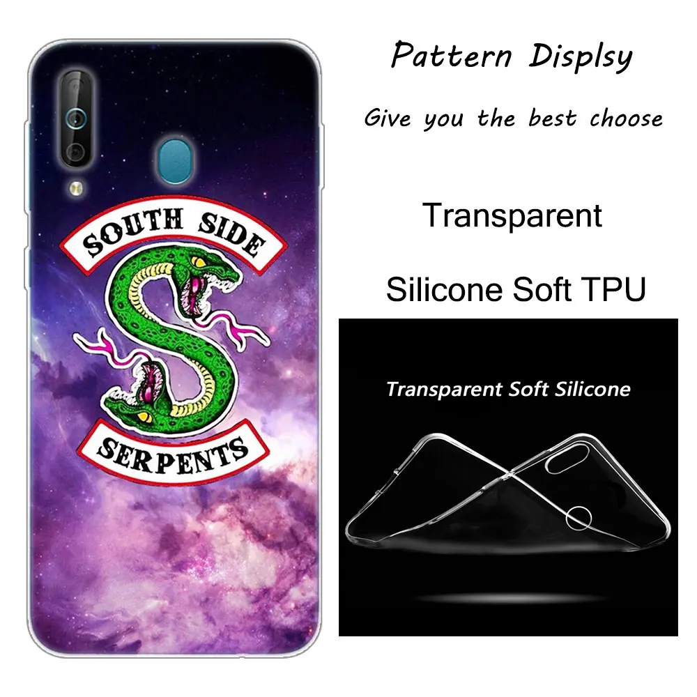 Ханука "South Side serpents" логотип мягкий Чехол для samsung Galaxy A80 A70 A60 A50 A40 A40S A30 A20E A2CORE M40 Примечание 10 плюс 9 8 5