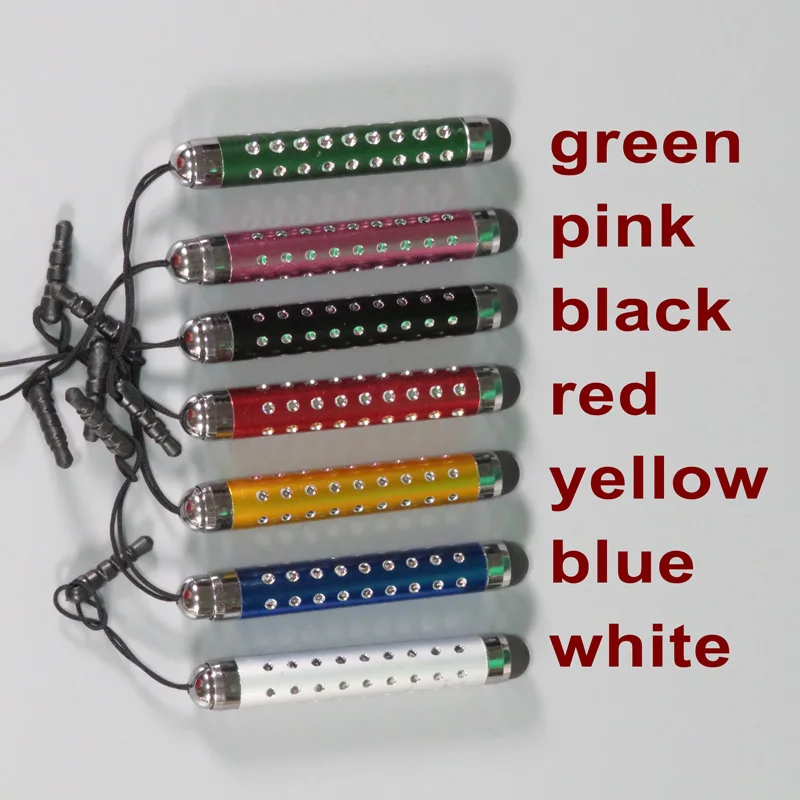 PCTONIC Выдвижной емкостный стилус для сенсорного экрана PDA металлический trinodal