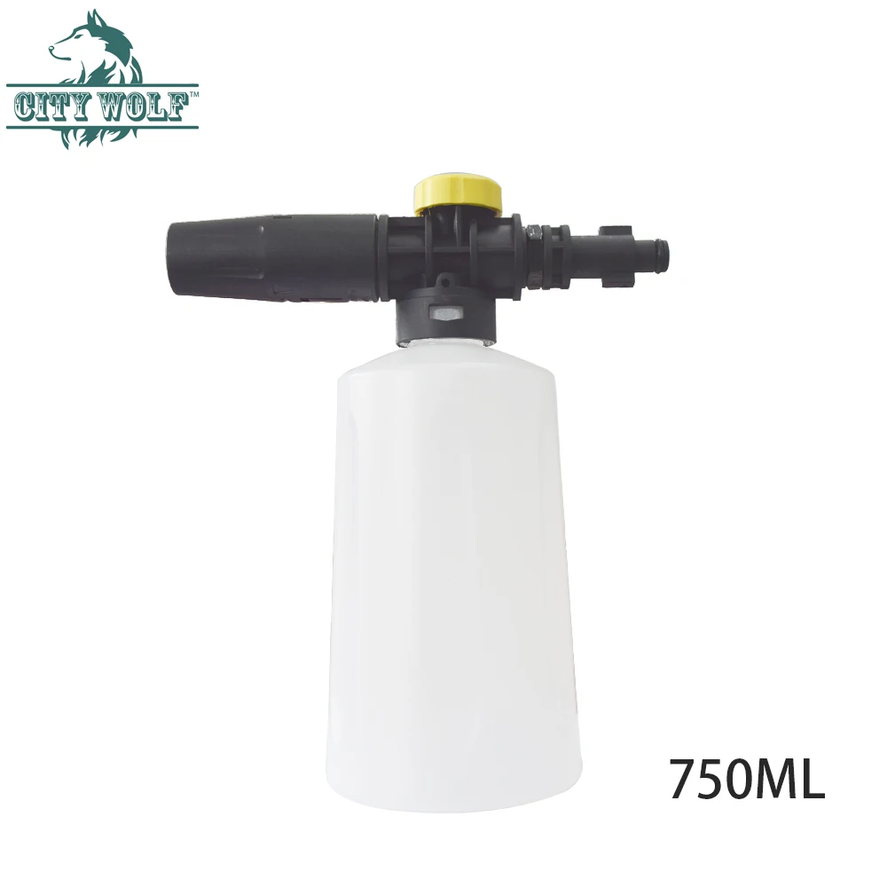 

City wolf wholesale 48PCS high pressure washer 750ML snow foam lance foam cannon for Bosch Old models car accessories