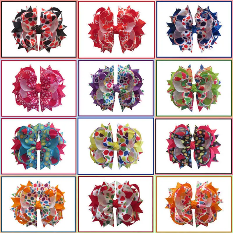 12 шт. благословение счастливая девушка женские аксессуары для волос