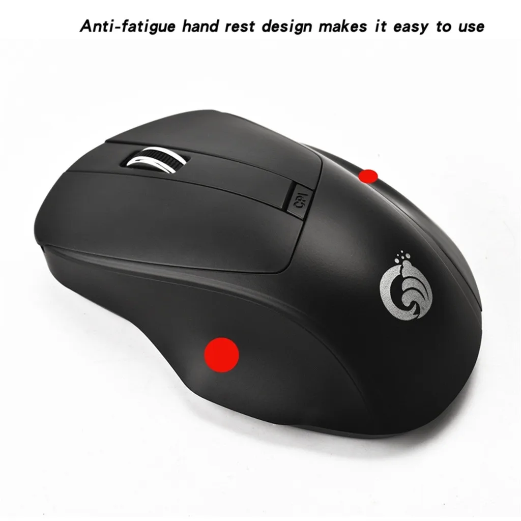 Носимые устройства GINWFEIY W11 2,4 ГГц USB Беспроводная беззвучная мышь Эргономичный дизайн оптическая беззвучная мышка дропшиппинг