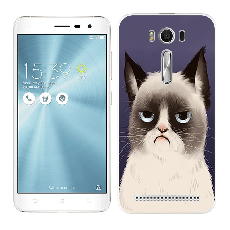 Силиконовый Чехол Для Zenfone 2, для Asus Zenfone 2 Laser ZE500KL ZE500KG, чехол с изображением пейзажа Для Zenfone 2 Laser ZE500KG - Цвет: 6403 17