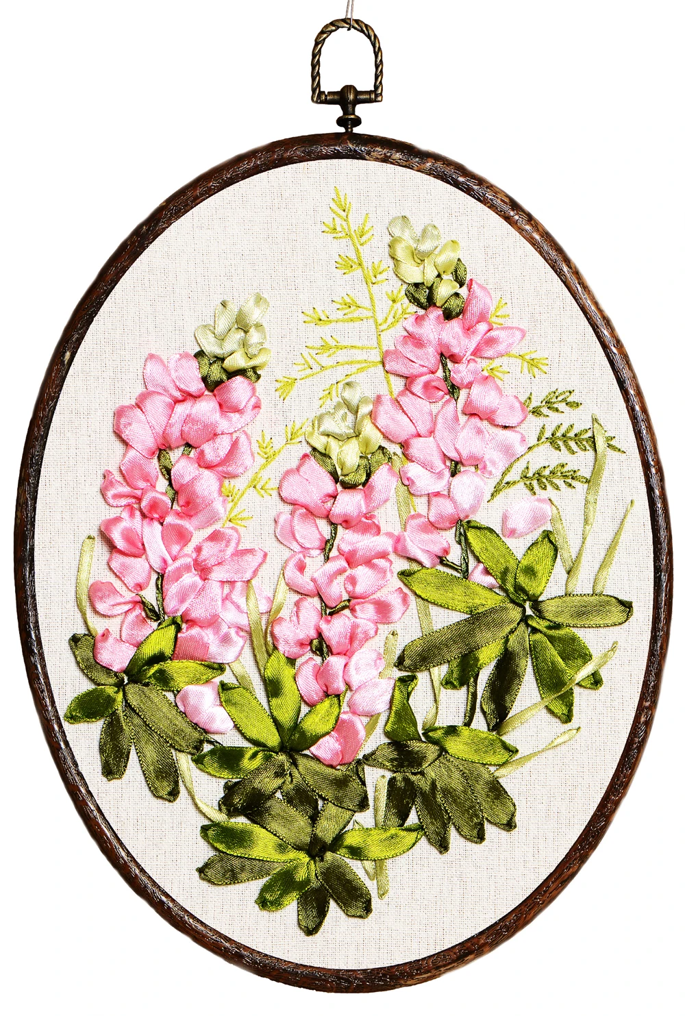 flowers 1 37x30 см элегантная серия цветов Набор для вышивки лентами пятнистый набор для рукоделия Сделай Сам ручной работы Рукоделие искусство домашний декор - Цвет: flowers 1
