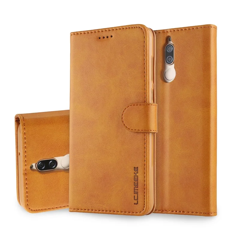

Case For Huawei Mate 10 lite Cover Retro Flip Card Slot Kickstand PU leather Soft Wallet Case for Huawei Nova 2i case kimTHmall