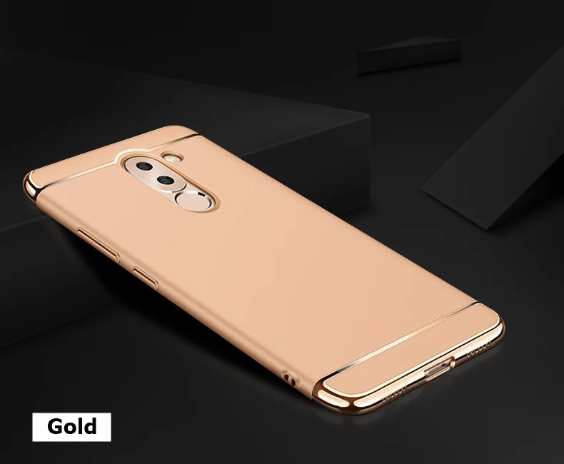 10 шт./лот Гальванизированный 3 в 1 чехол для Huawei mate 20 P20 pro lite 20X honor 9i play 8X max enjoy 9 plus nova