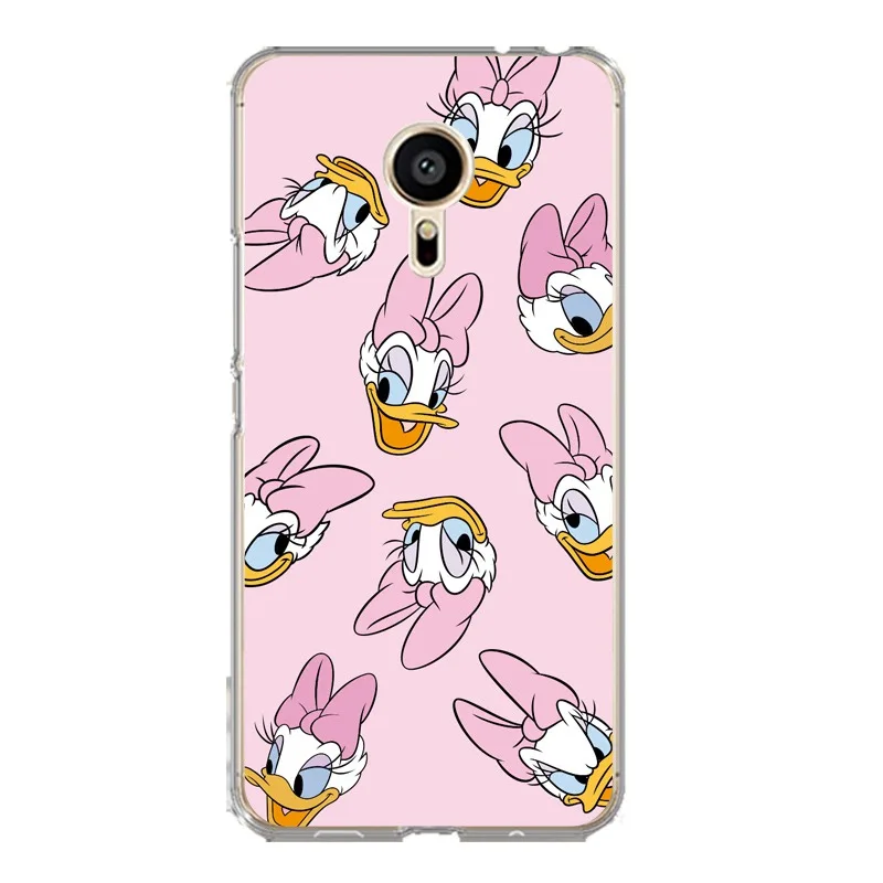 Мягкий прозрачный ТПУ чехол для телефона meilan MX6 pro6 U20 U10 A5 M5 M5S E E2 Micky Minnie Printed Fundas Donald