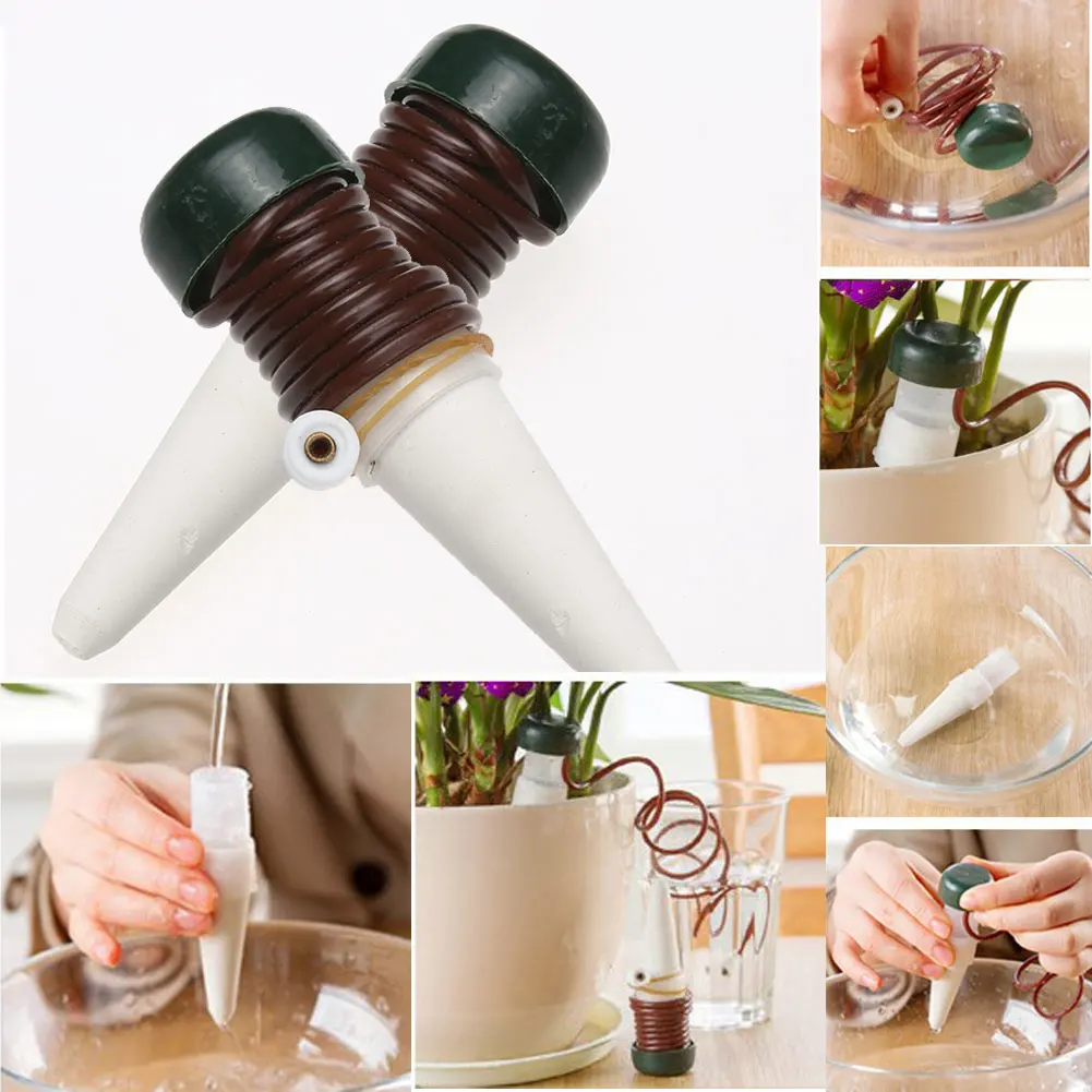 2 шт. для домашнего использования цветочный горшок растения автоматический