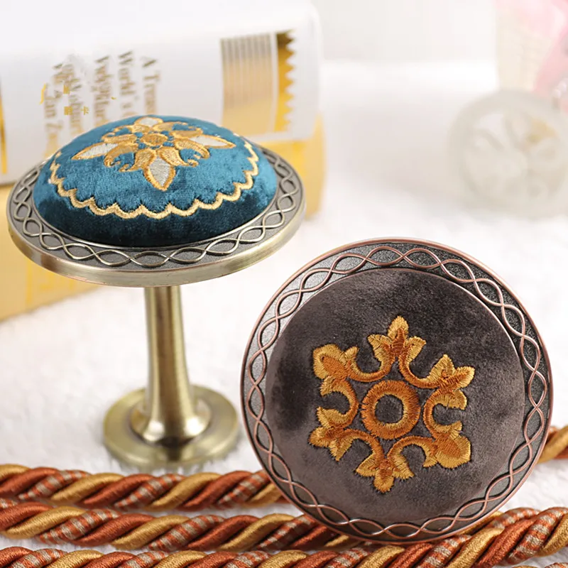 2 шт. пара крючков для штор с вышивкой держатель на бретельках Аксессуары пальто