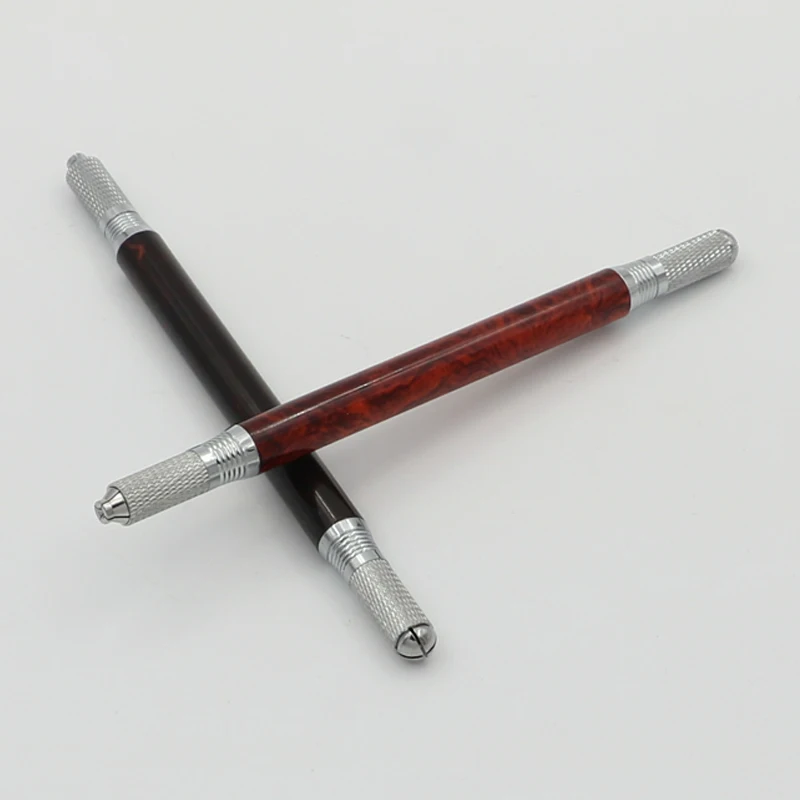 2 шт. Multi function двойная головка ручка для микроблейдинга ручная машинка татуажа