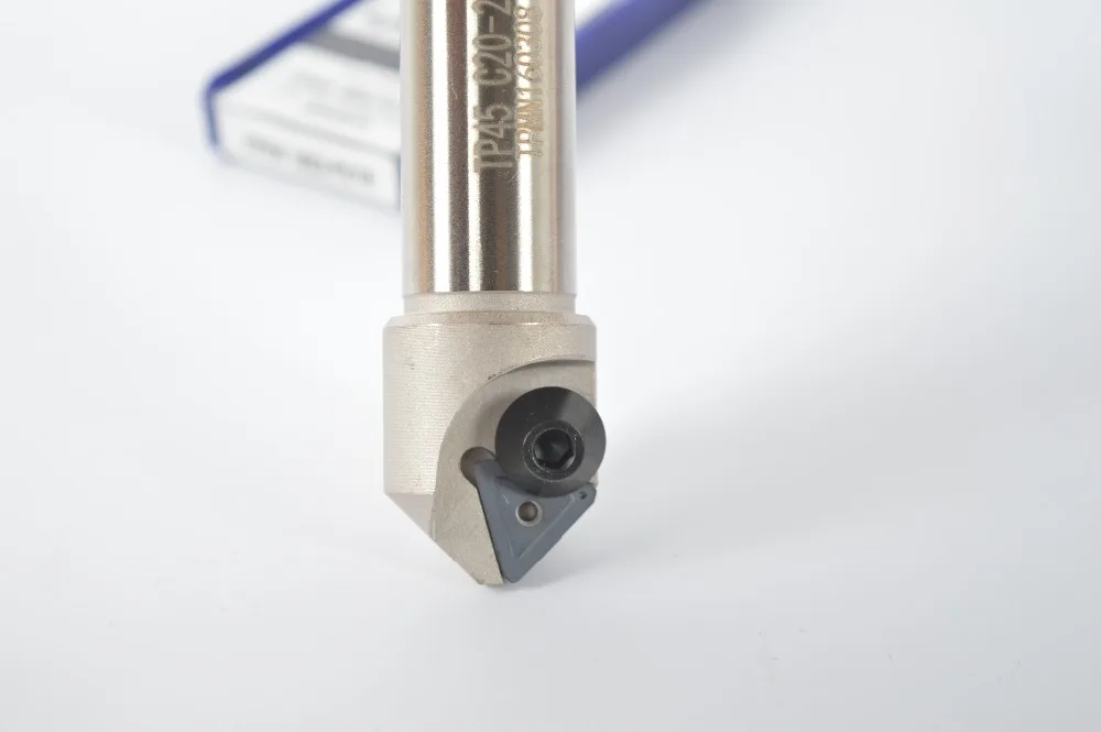 45 degree 5mm-25mm cnc Chamfering drill tool holder TP45 C20-25-110 +10pcs TPKN 1603 | Инструменты
