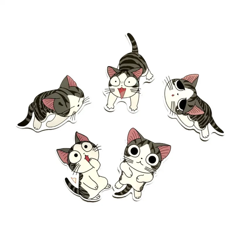 Милые животные, наклейки s аниме Chi's Sweet Home, наклейки для скейтборда, ноутбука, скрапбукинга, чемодана, мотоциклетные, водонепроницаемые, милые наклейки для кошек