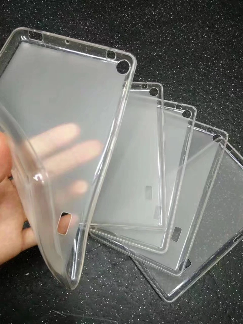 Мягкая Задняя накладка чехла из ТПУ для Huawei MediaPad T3 7 0 BG2 W09 дюймов Honor Play Pad 2 чехол