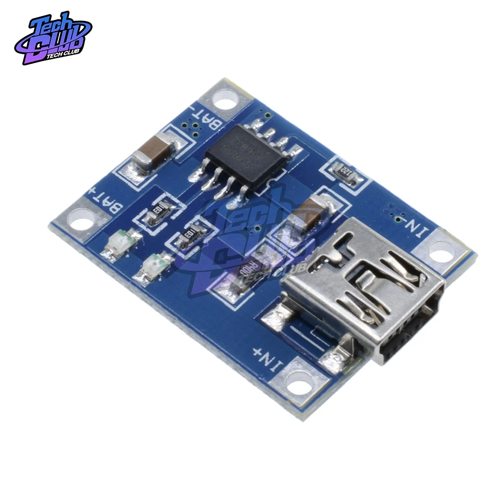 Micro USB 5V 1A 18650 TP4056 модуль зарядного устройства литиевой батареи зарядная плата с