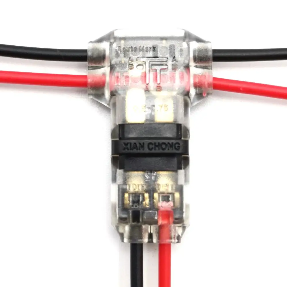 5 шт. быстрый фиксатор соединения провода разъем проводов для 1 Pin 2 22 18AWG