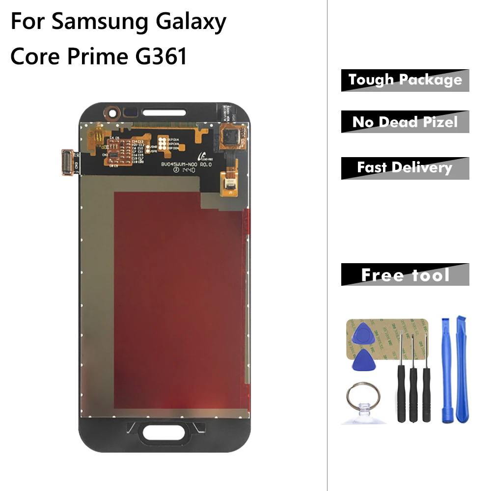 ЖК дисплей с сенсорным экраном и дигитайзером в сборе для Samsung Galaxy Core Prime G361 G361H G361F