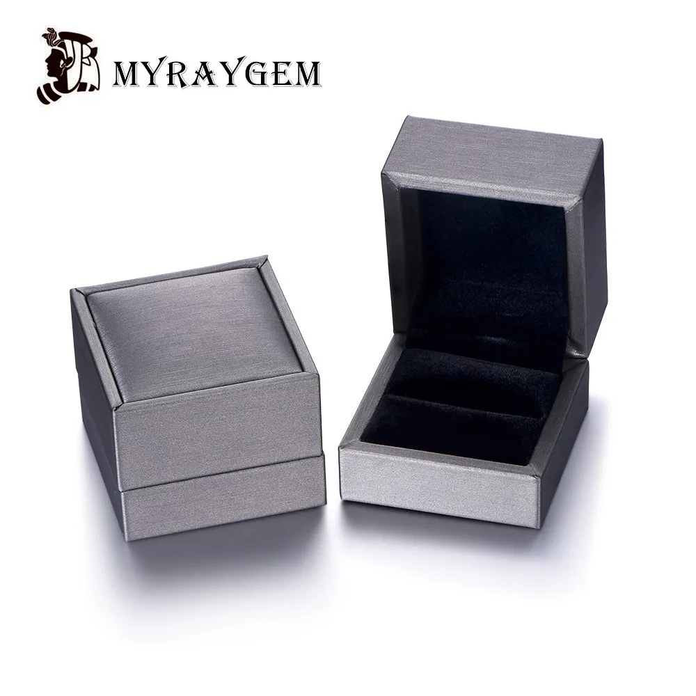 MYRAY 14 К розовое золото мм 6x8 Овальный натуральный розовый сапфир обручение кольцо
